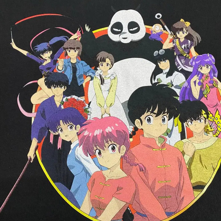 [BUNJANG] Ranma Official Animation T-Shirt / 란마 오피셜 애니메이션 티셔츠