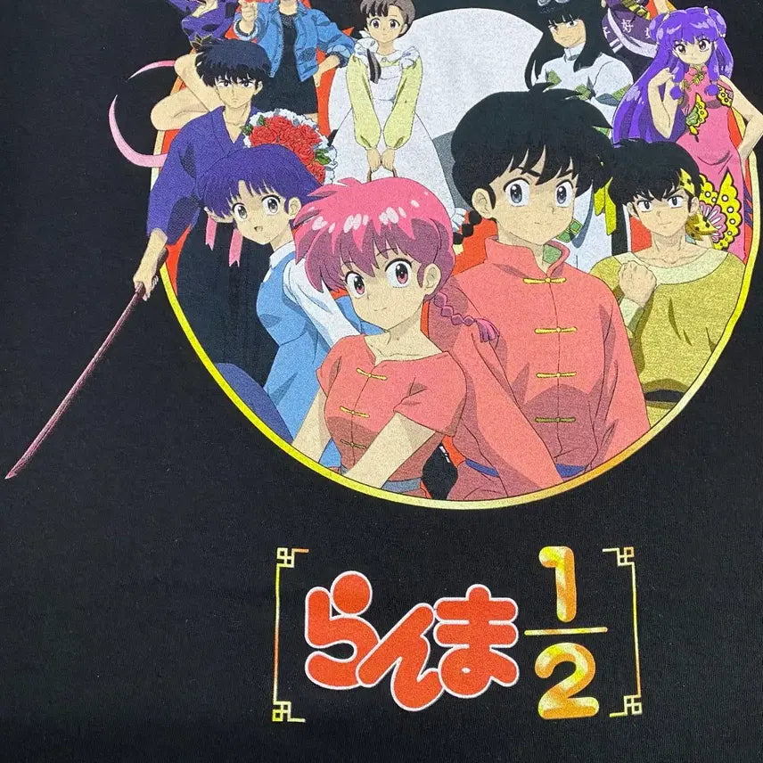 [BUNJANG] Ranma Official Animation T-Shirt / 란마 오피셜 애니메이션 티셔츠