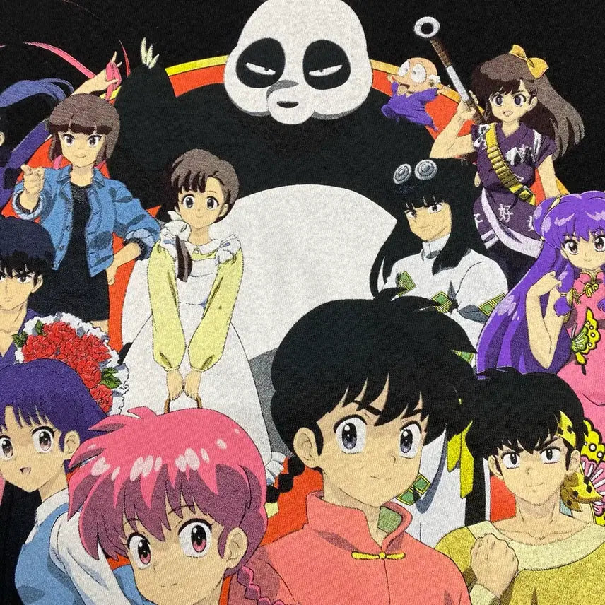 [BUNJANG] Ranma Official Animation T-Shirt / 란마 오피셜 애니메이션 티셔츠