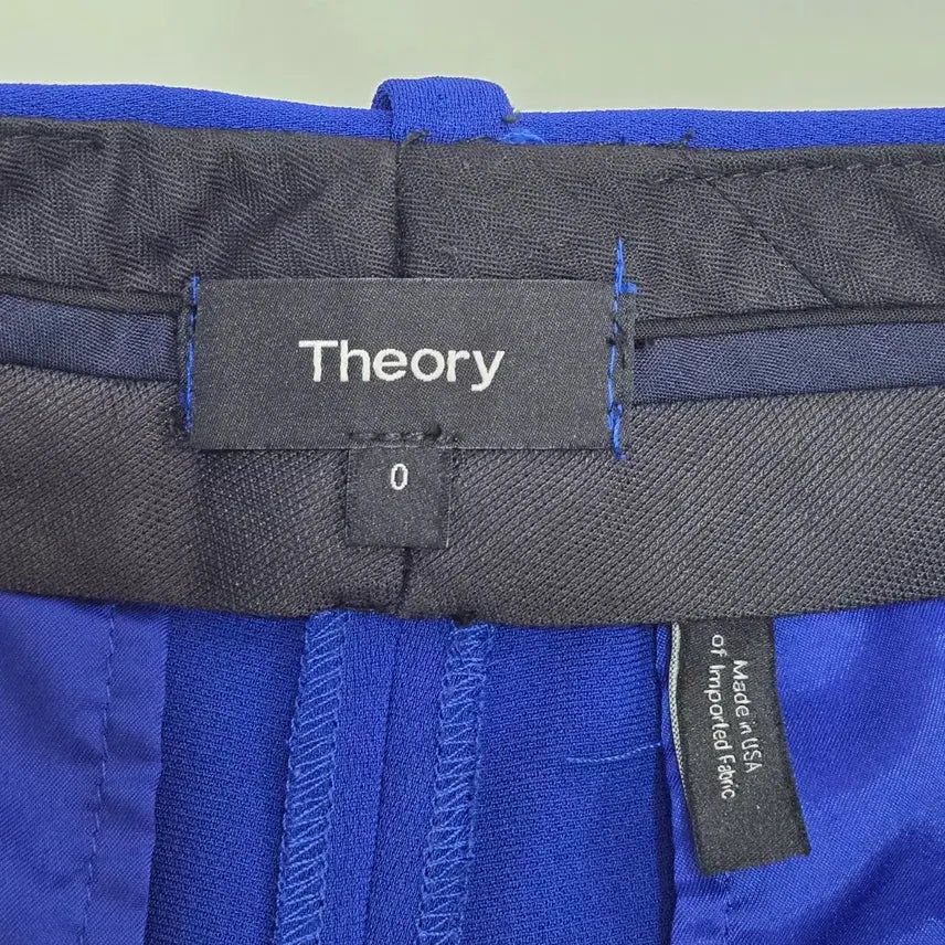 [BUNJANG] Theory Cobalt Blue Slacks Pants / 띠어리 슬랙스 팬츠