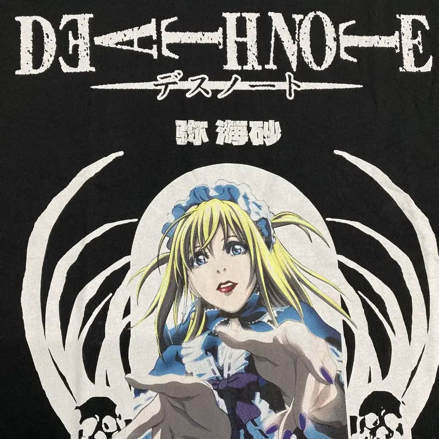 [BUNJANG] Death Note Misa Official Animation T-Shirt / 데스노트 미사 오피셜 애니메이션 티셔츠