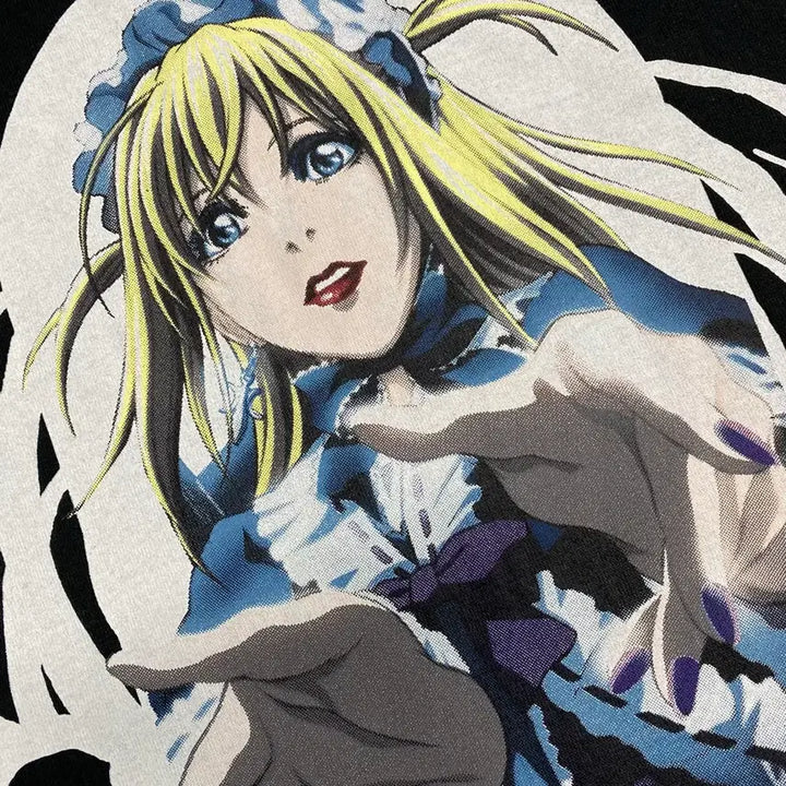 [BUNJANG] Death Note Misa Official Animation T-Shirt / 데스노트 미사 오피셜 애니메이션 티셔츠