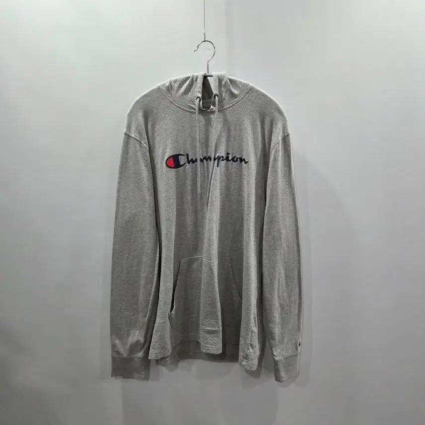 [BUNJANG] Champion Spell Logo Printed Hoodie Long Sleeve L / 챔피온 스펠로고 프린팅 후드 롱슬리브 L