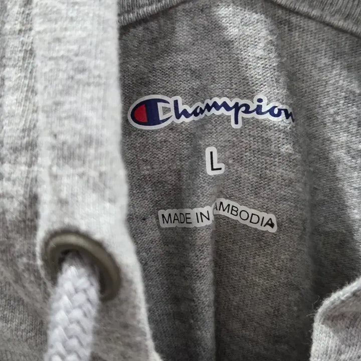 [BUNJANG] Champion Spell Logo Printed Hoodie Long Sleeve L / 챔피온 스펠로고 프린팅 후드 롱슬리브 L