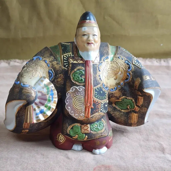 [SOLD OUT] 일본에서온 금채 양각문양 구곡 복부른 할아버지