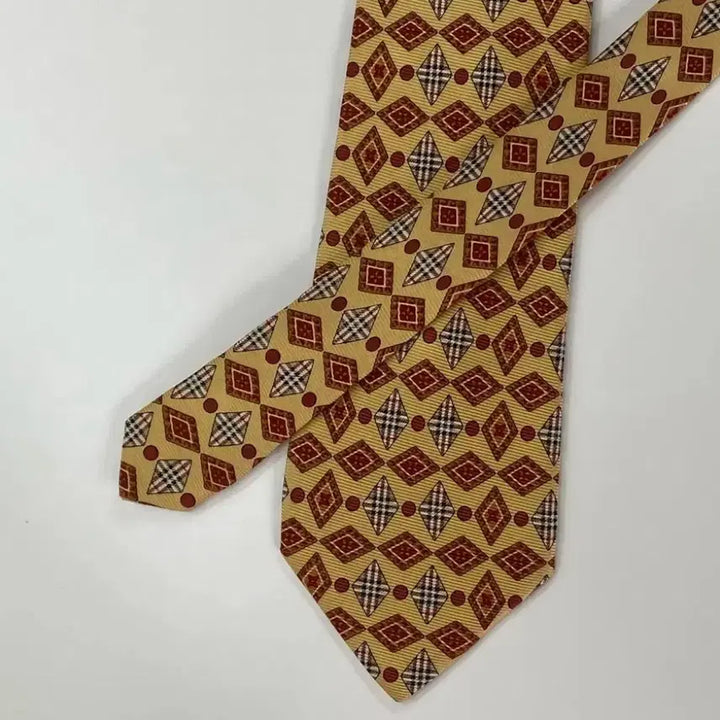 [BUNJANG] Burberry Nova Check Silk Necktie / 버버리 (Burberry) 노바체크 정품 명품넥타이