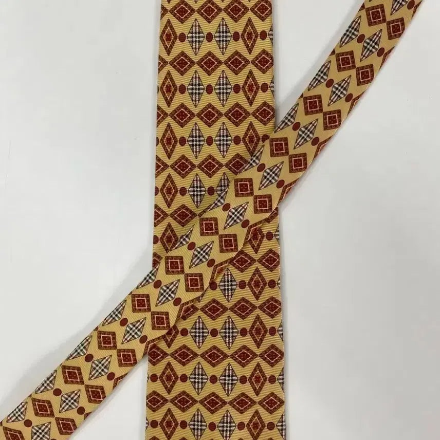 [BUNJANG] Burberry Nova Check Silk Necktie / 버버리 (Burberry) 노바체크 정품 명품넥타이