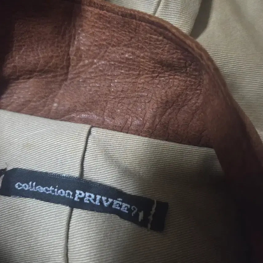 [BUNJANG] Leather Hooded Jacket (Size 105) / 후드 가죽자켓 105