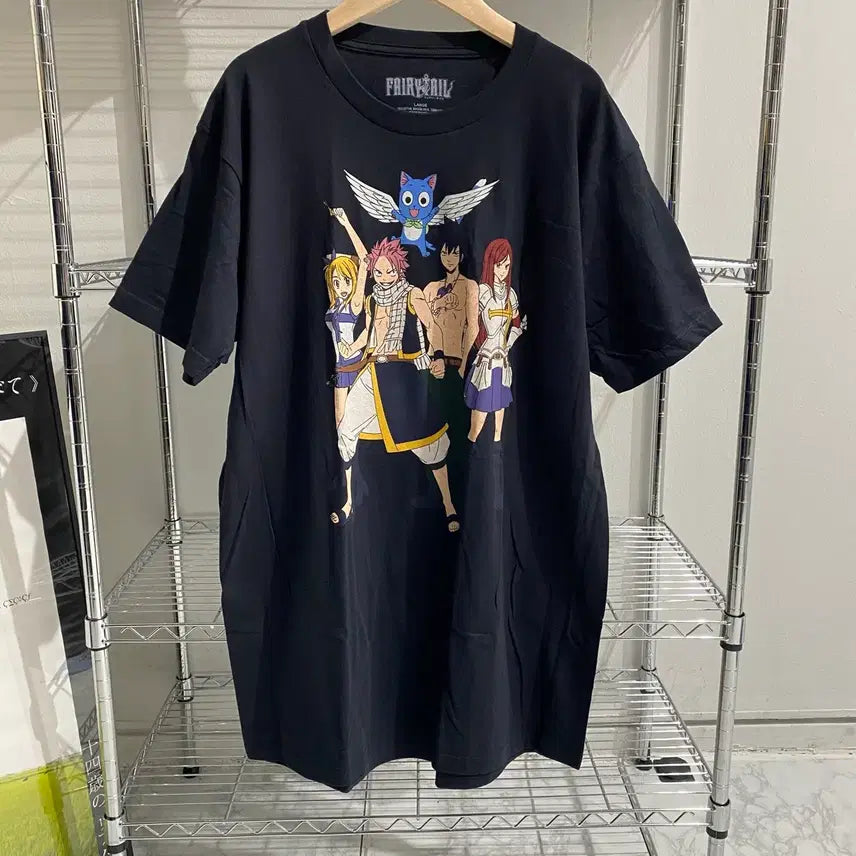 [BUNJANG] Fairy Tail Official Animation T-shirt / 페어리테일 오피셜 애니메이션 티셔츠