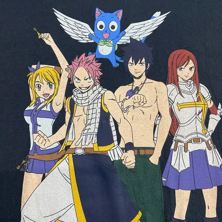 [BUNJANG] Fairy Tail Official Animation T-shirt / 페어리테일 오피셜 애니메이션 티셔츠
