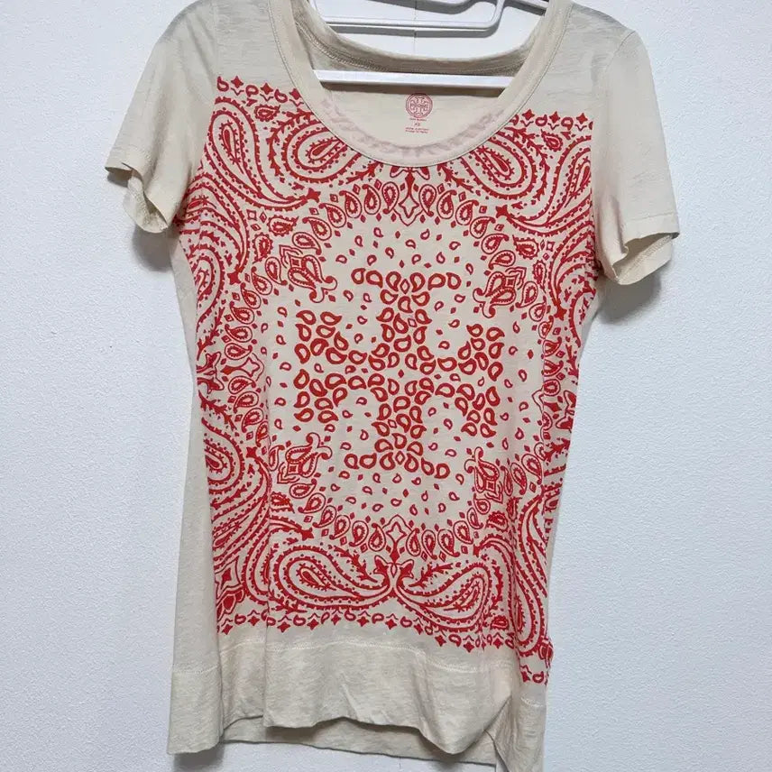 [SOLD OUT] 토리버치 페이즐리 반팔 티셔츠