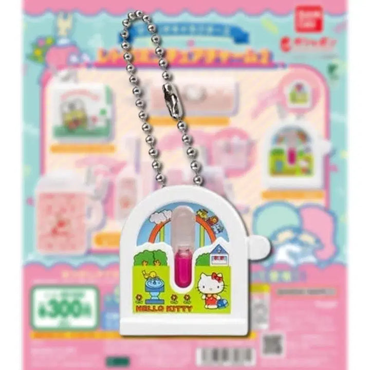 [BUNJANG] Sanrio Hello Kitty Retro Series Sand Timer Miniature Figure / 산리오 레트로 시리즈 헬로키티 모래시계 미니어쳐 가챠 뽑기
