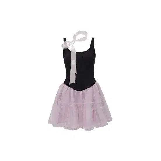 [BUNJANG] Fragile Heart Tulip Chiffon Dress / 프레질하트 Tulip Chiffon Dress 원피스