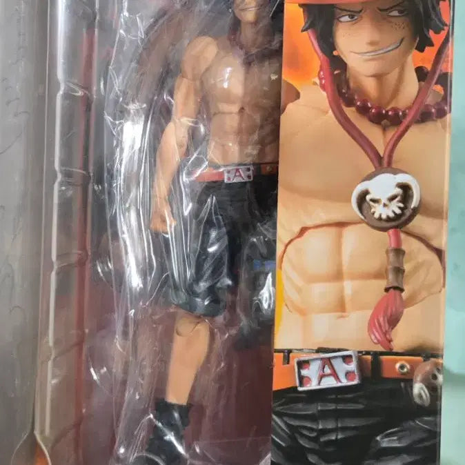 [BUNJANG] Variable Action Heroes Ace Figure / 원피스 배리어블 액션 히어로 에이스