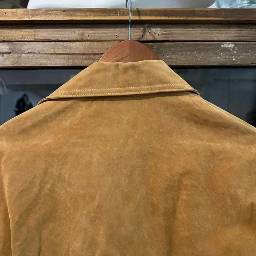 [BUNJANG] English Squire Vintage Suede Shirt Jacket / [English Squire] 빈티지 스웨이드 셔츠 자켓
