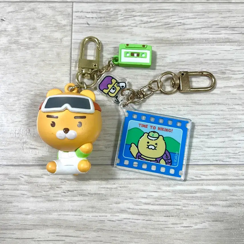 [BUNJANG] Kakao Friends Ryan &amp; Chunsik Keyring Bundle Set / 멜론 라이언키링+춘식이 아크릴키링 일괄