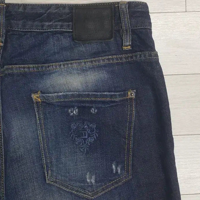[BUNJANG] Dsquared2 Spandex Denim Jeans / 디스퀘어드2 정품 스판대님 36인치 98번
