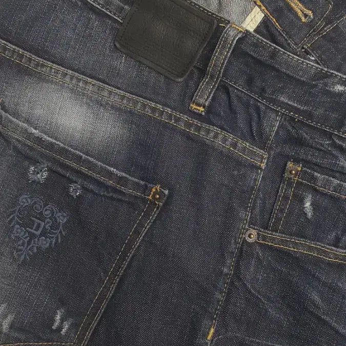 [BUNJANG] Dsquared2 Spandex Denim Jeans / 디스퀘어드2 정품 스판대님 36인치 98번