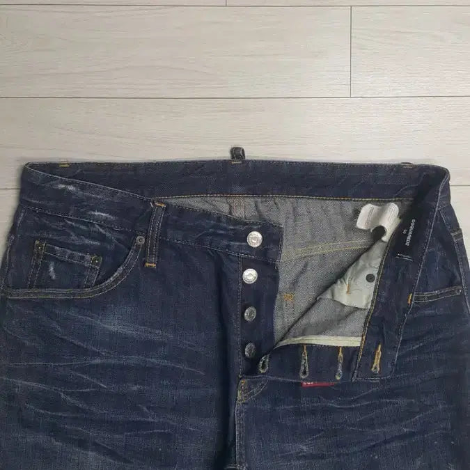 [BUNJANG] Dsquared2 Spandex Denim Jeans / 디스퀘어드2 정품 스판대님 36인치 98번