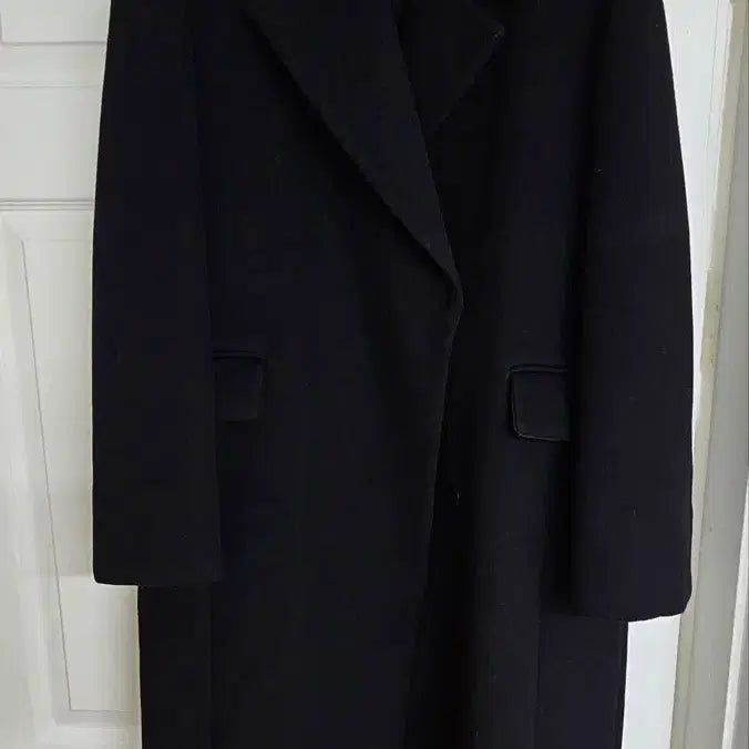 [BUNJANG] Kenneth Lady Black Coat 55 / 케네스레이디 블랙 코트 55