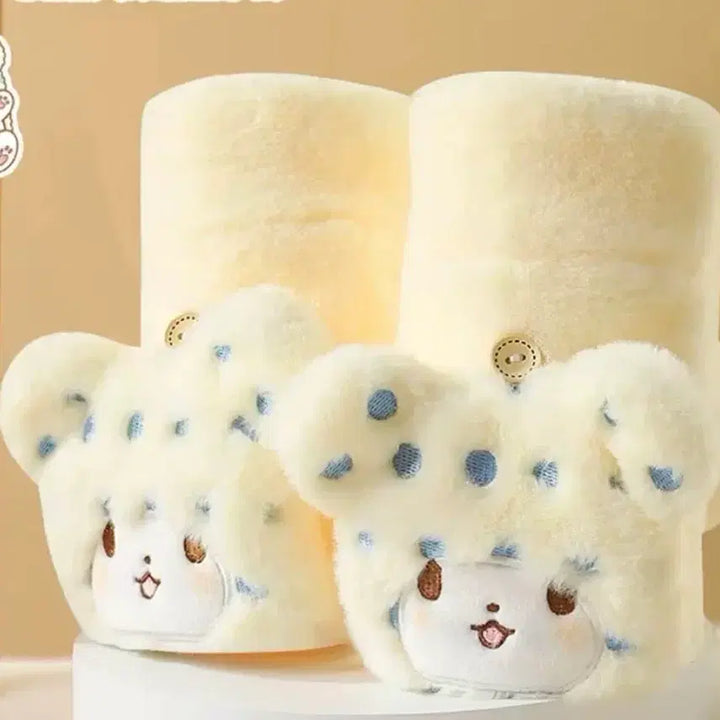 [BUNJANG] Sanrio Bear Blanket Mittens / 산리오 블랭킷 베어 벙어리 장갑