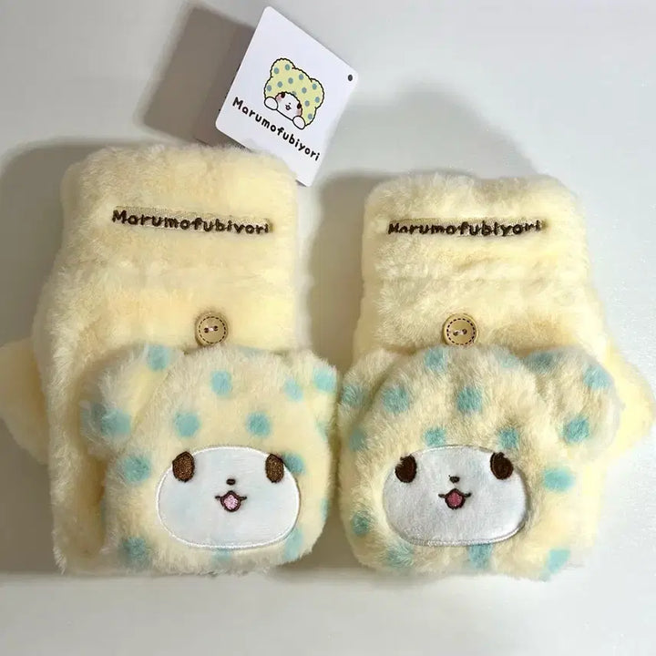 [BUNJANG] Sanrio Bear Blanket Mittens / 산리오 블랭킷 베어 벙어리 장갑