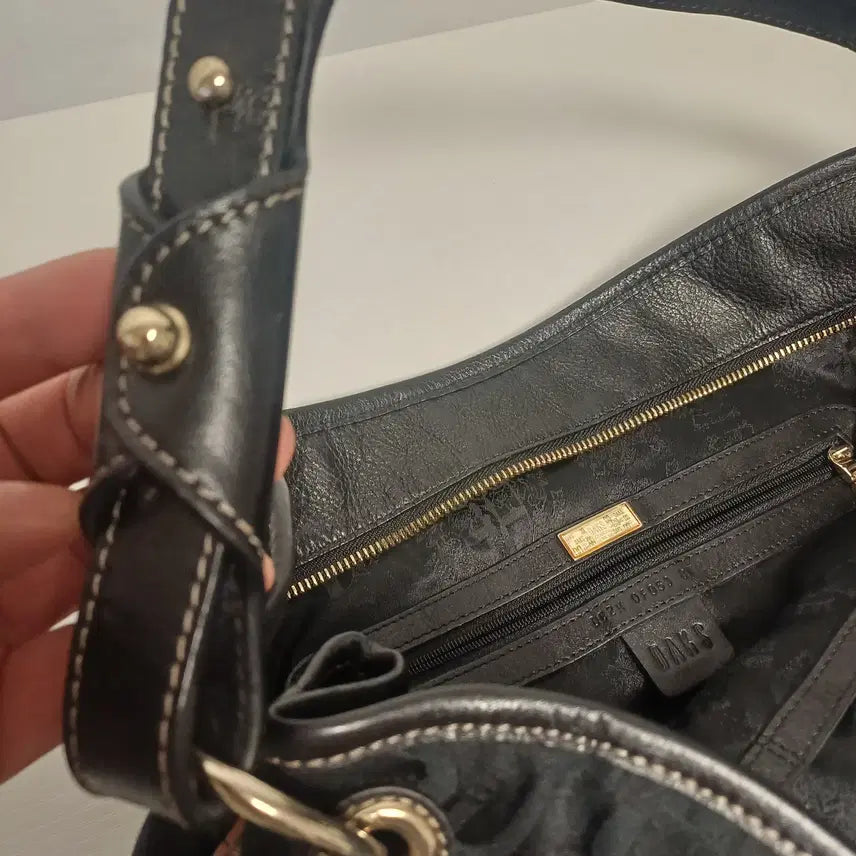 [BUNJANG] DAKS DD Logo Jacquard Hobo Bag / DAKS 닥스 클래식 DD로고 자카드 호보백 (DC2H 0F953)
