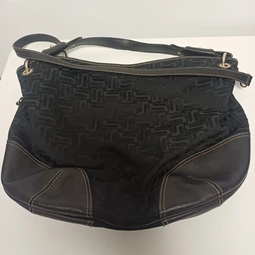 [BUNJANG] DAKS DD Logo Jacquard Hobo Bag / DAKS 닥스 클래식 DD로고 자카드 호보백 (DC2H 0F953)