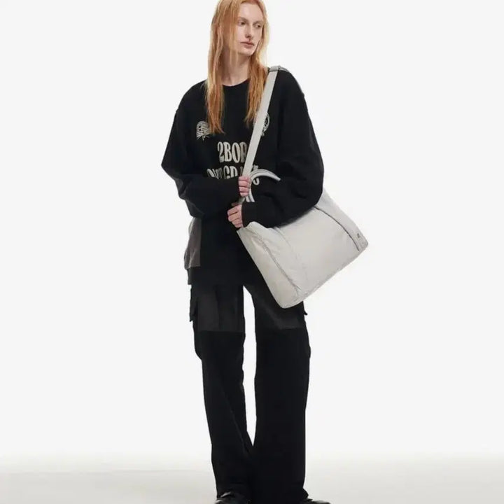 [SOLD OUT] 애드오프-CHUBBY PADDED BAG GREY