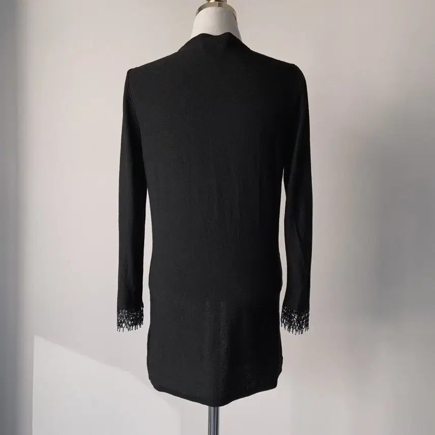 [BUNJANG] Laurel Black Knit Cardigan / 55 laurel 블랙 니트 (홍콩산, 에스카다 코리아 수입)
