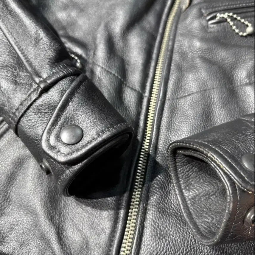 [BUNJANG] Mulholland Drive 1930s Retro Leather Rider Jacket / 빈티지 스타일 뮬홀랜드 드라이브 1930&