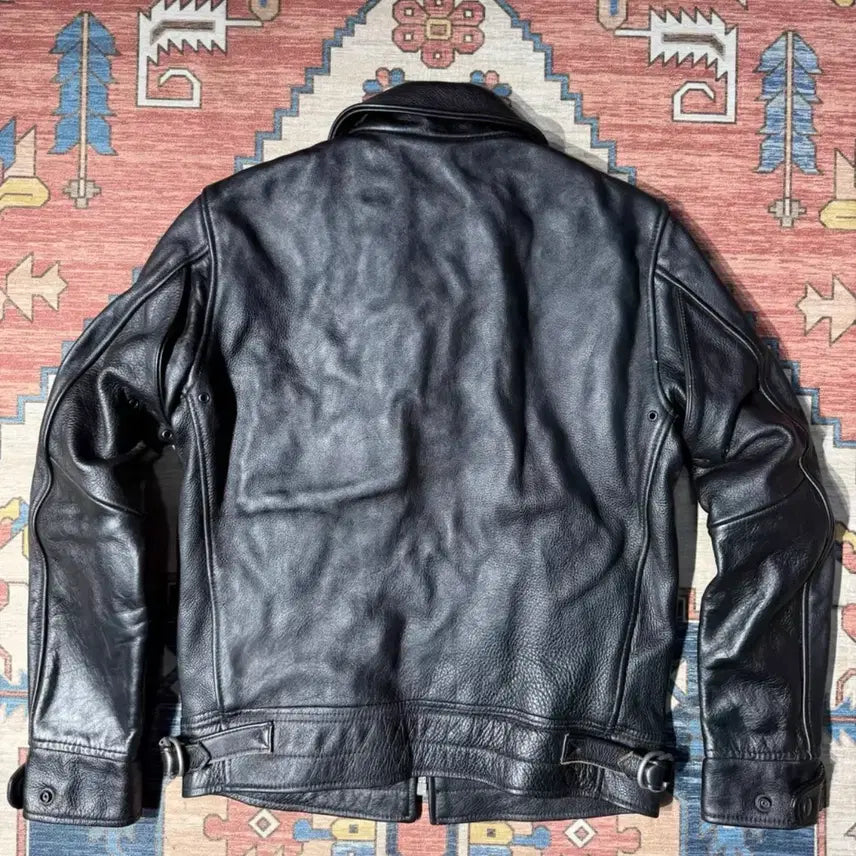 [BUNJANG] Mulholland Drive 1930s Retro Leather Rider Jacket / 빈티지 스타일 뮬홀랜드 드라이브 1930&