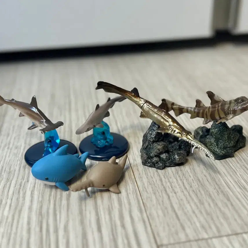 [BUNJANG] Shark Gacha Figure Bundle Set / (일괄) 상어 가챠 피규어