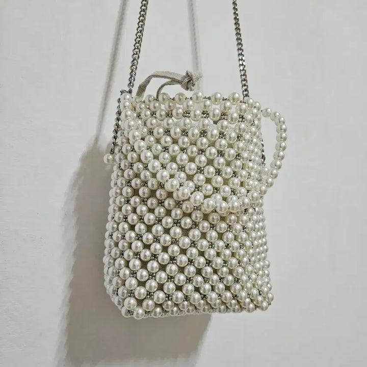 [BUNJANG] ZARA Pearl Bucket Bag / ZARA 진주 버킷백