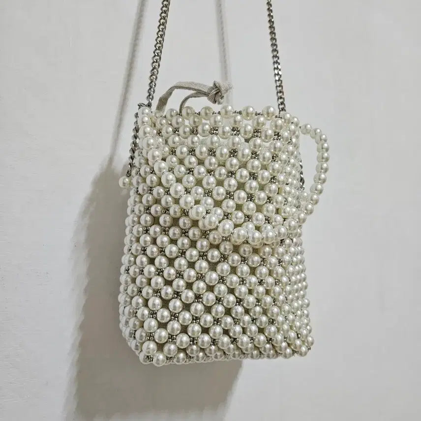 [BUNJANG] ZARA Pearl Bucket Bag / ZARA 진주 버킷백