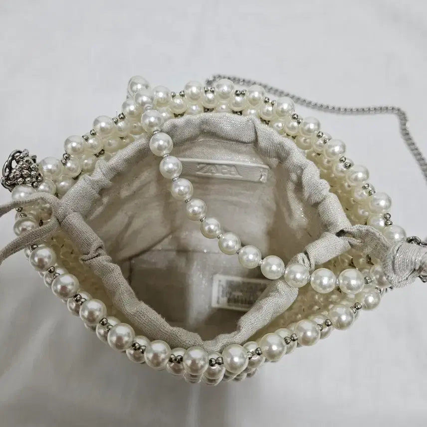 [BUNJANG] ZARA Pearl Bucket Bag / ZARA 진주 버킷백
