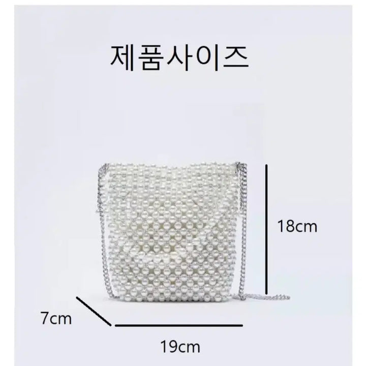 [BUNJANG] ZARA Pearl Bucket Bag / ZARA 진주 버킷백