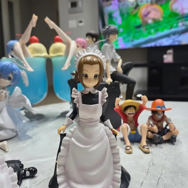 [BUNJANG] Banpresto K-ON! Ritsu Tainaka Maid Figure / 반프레스토 케이온 메이드복 피규어 리츠
