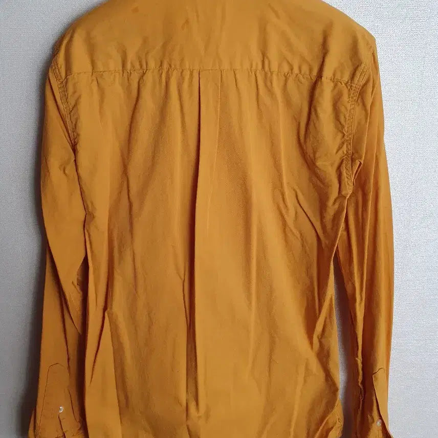 [BUNJANG] Generic Yellow Shirt (Size 95) / 남자 와이셔츠 남방 95 옐로우