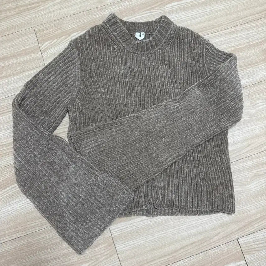 [BUNJANG] ZARA Semi-crop Knit Top (M) / 미착용)자라 세미크롭 니트 (M)