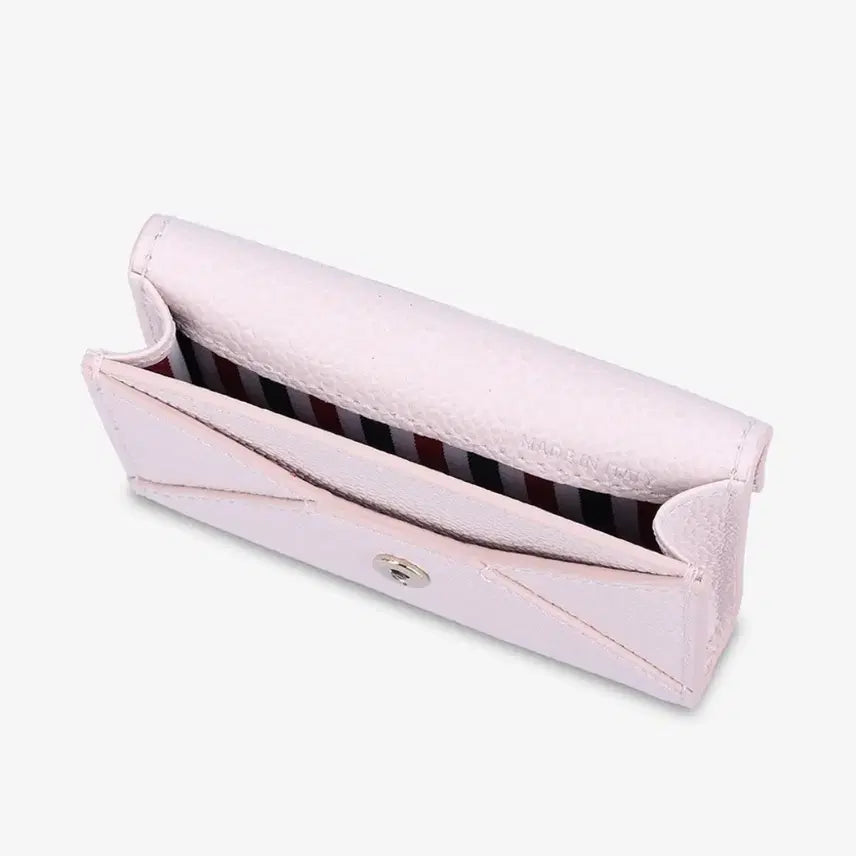 [SOLD OUT] 새상품) 톰브라운 페블 그레인 엔벨롭 카드 케이스 지갑 라이트 핑크