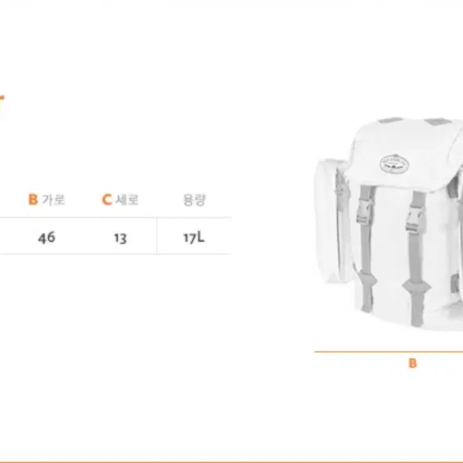 [BUNJANG] Poler Stuff Classic Rucksack (Orange) / (땡처리)폴러스터프 클래식 럭색(오렌지)
