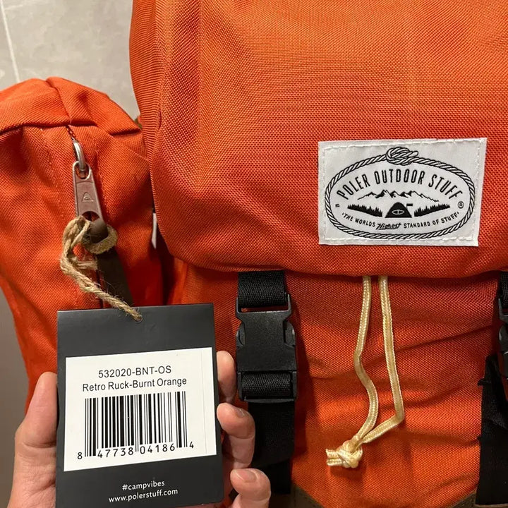 [BUNJANG] Poler Stuff Classic Rucksack (Orange) / (땡처리)폴러스터프 클래식 럭색(오렌지)