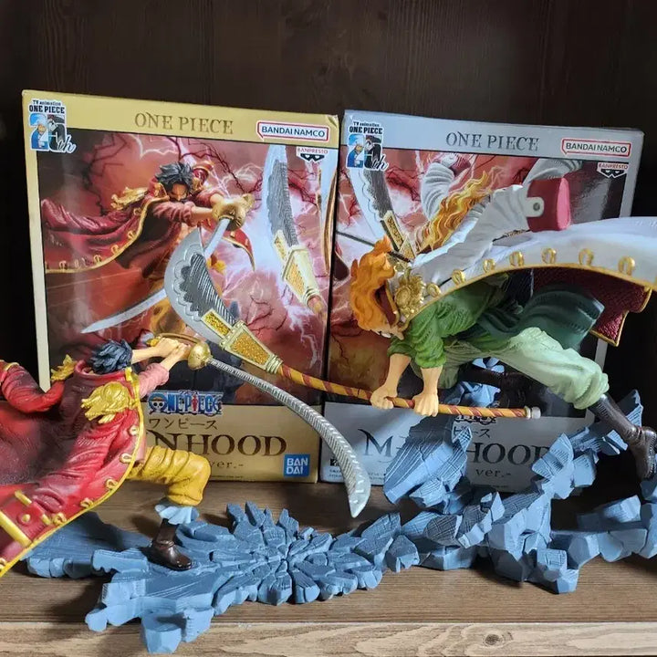 [BUNJANG] One Piece Gol D. Roger vs Whitebeard Figure Set / 원피스 골드로져vs흰수염 피규어 세트 싸게 팔아요