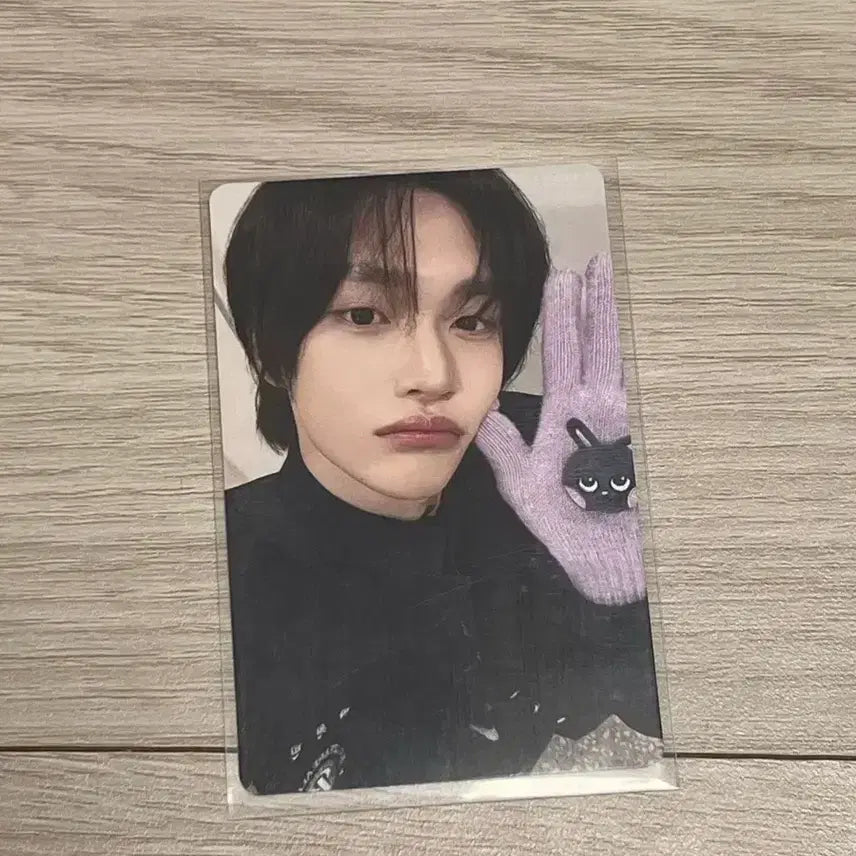 [BUNJANG] RIIZE Wonbin MD Photocard Glove / 라이즈 원빈 허그 엠디 포카 장갑