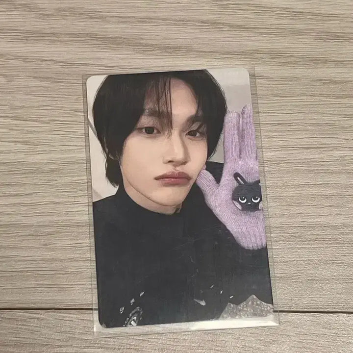 [BUNJANG] RIIZE Wonbin MD Photocard Glove / 라이즈 원빈 허그 엠디 포카 장갑
