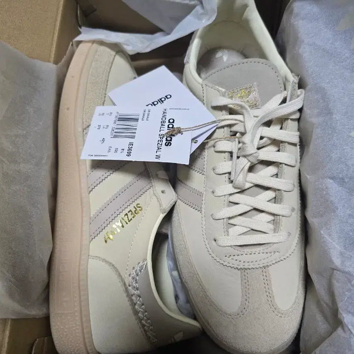 [BUNJANG] Adidas Cream Sneakers / 아디다스 270 크림색 운동화