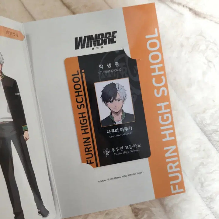 [BUNJANG] Wind Breaker Fūrin High School Sakura Student ID Card / 윈브레 후우린 고등학교 사쿠라 학생증 윈드 브레이크
