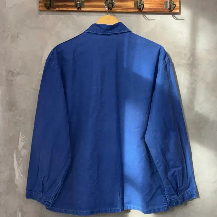[BUNJANG] Vintage French Workwear Indigo Blue Jacket / [VINTAGE] 프렌치 워크웨어 인디고 블루 자켓