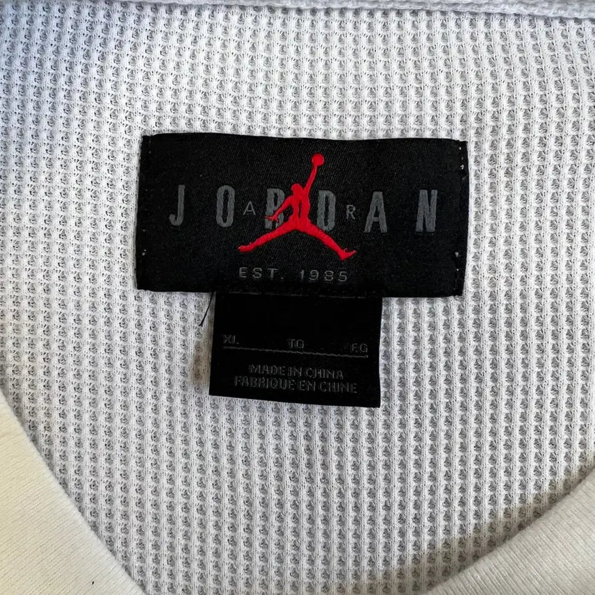 [BUNJANG] Jordan Waffle Long Sleeve T-Shirt / 조던 와플 긴팔 티셔츠